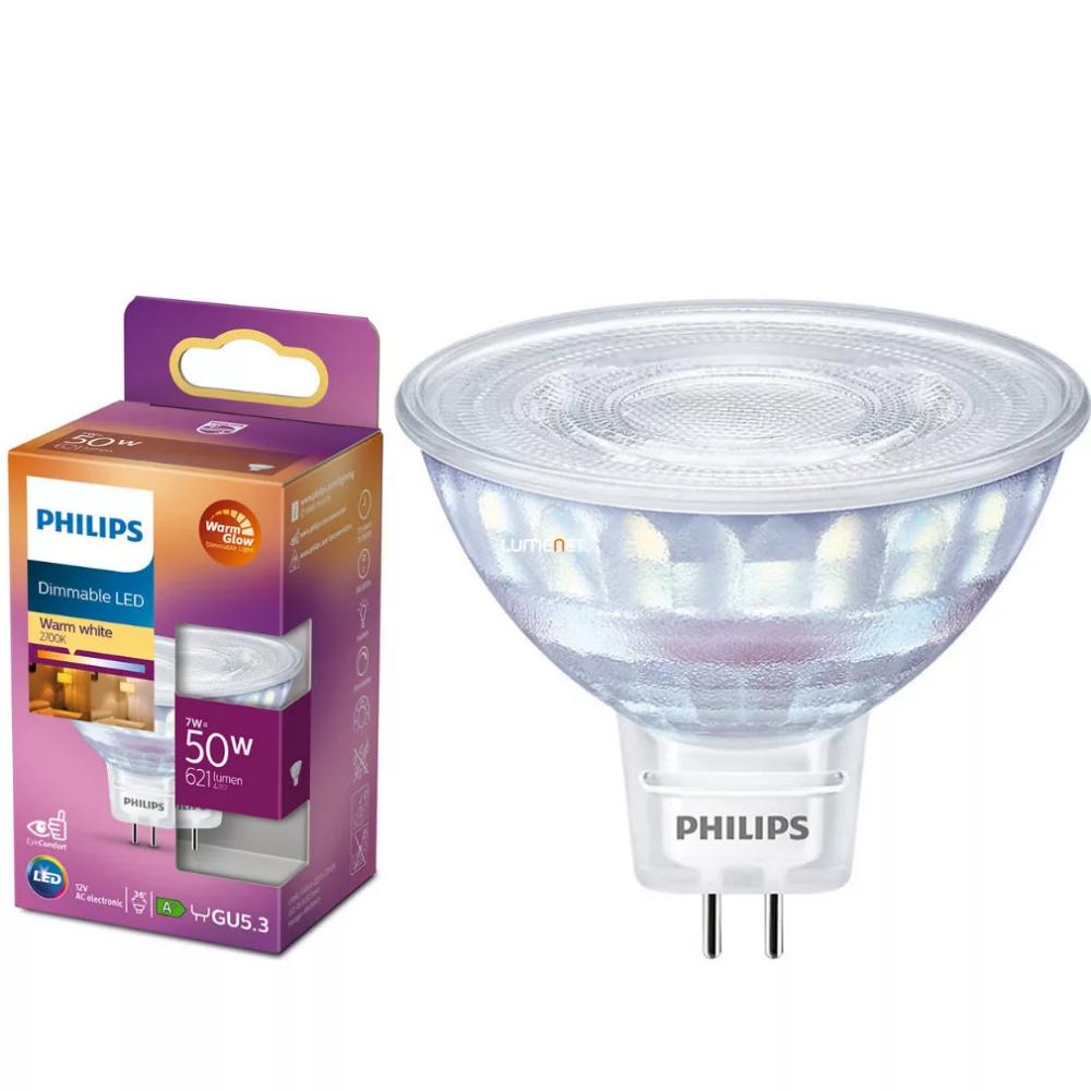 Philips GU5.3 LED Spot Warm White 50W MR16 (9290020589) (PHI9290020589)
