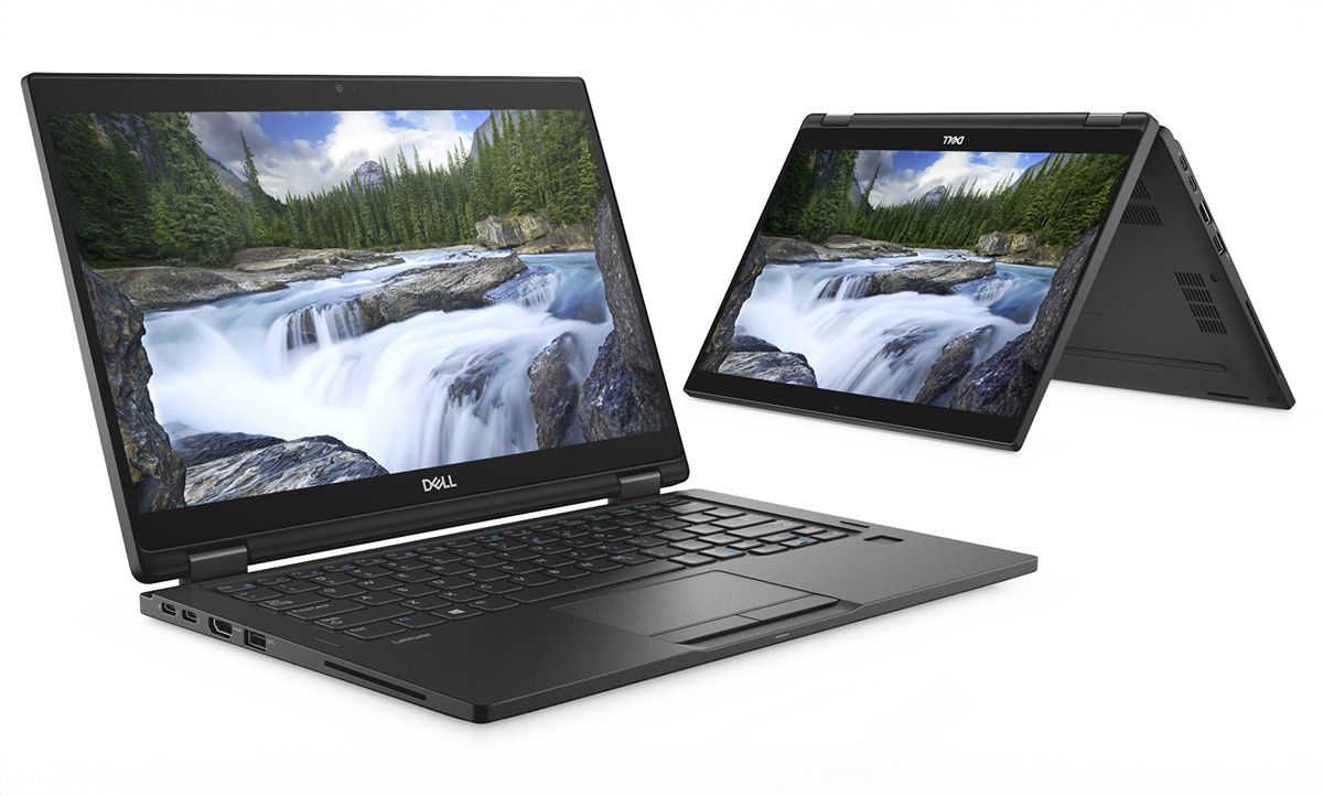 DELL Laptop Latitude 7390 2 in 1, Refurbished Grade B, i5-8350U, 8/256GB NVME, 13.3