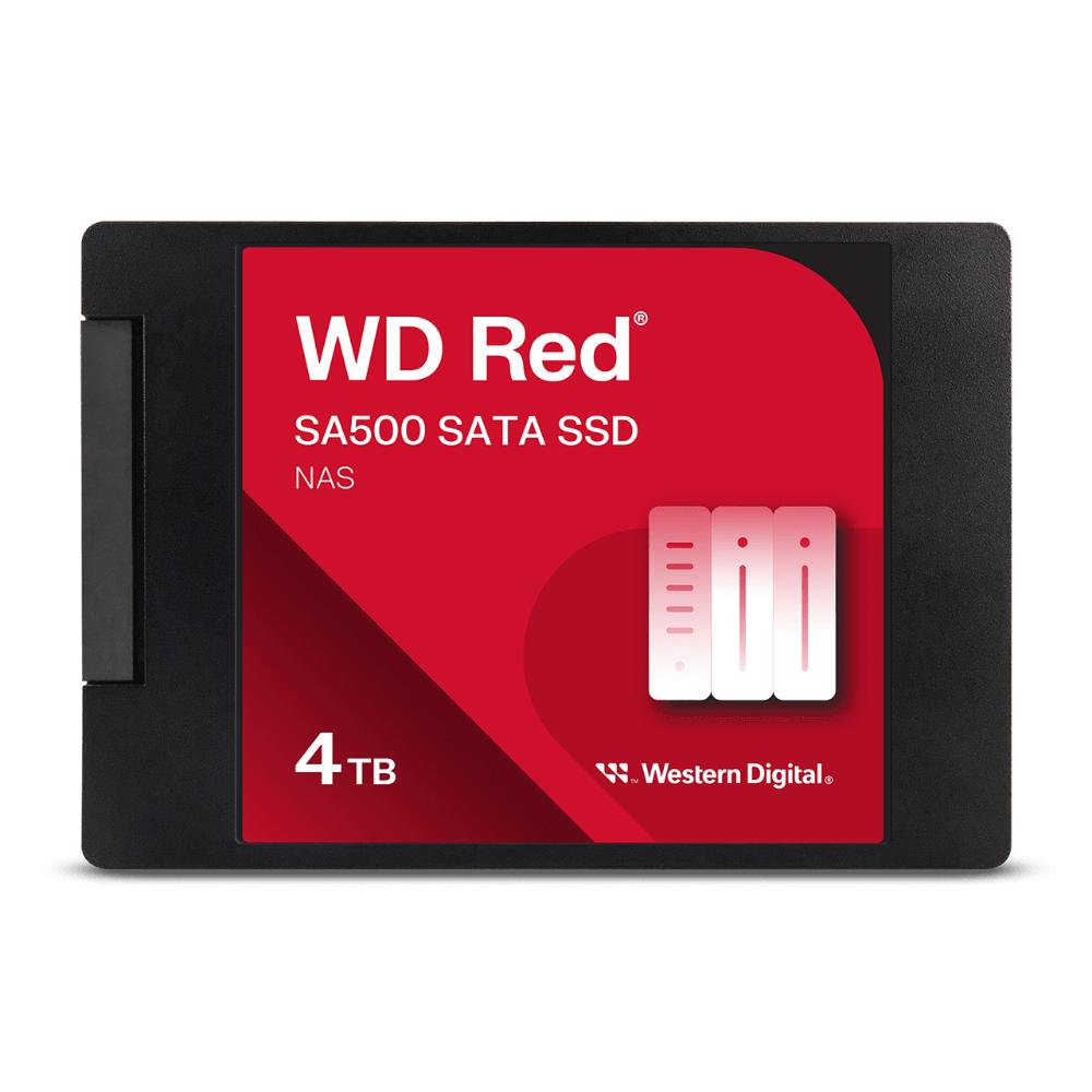 Western Digital Δίσκος SSD Red 4TB SATA-6Gb (WDS400T2R0A)