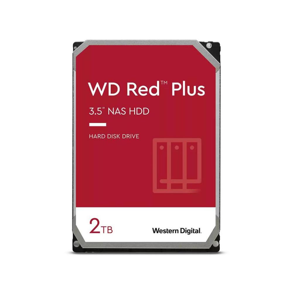 Western Digital Red Plus NAS Hard Drive 2TB 3.5