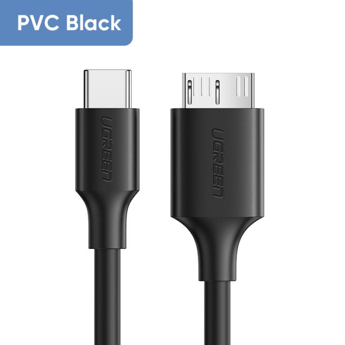 Καλώδιο USB-C 3.1 σε Micro USB 3.0 M/M UGREEN US312 20103 1m Μαύρο