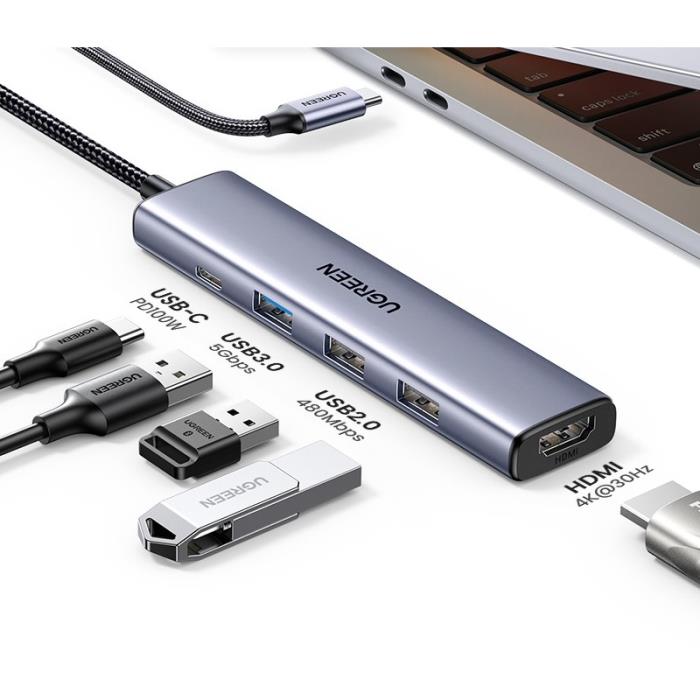 USB-C Docking Station 5 σε 1 UGREEN CM478 15495