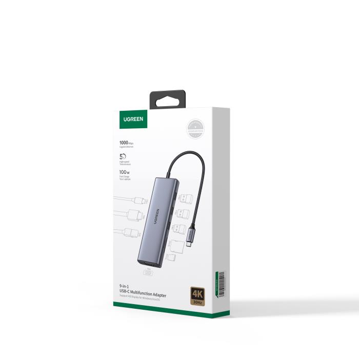 USB-C Docking Station 9 σε 1 UGREEN CM498 15600