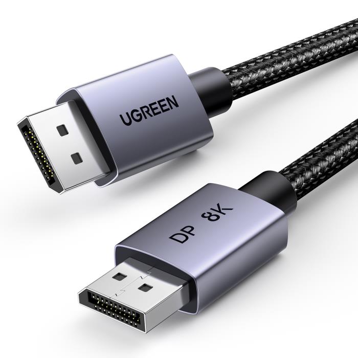 Καλώδιο DP 1.4 M/M 8K/60Hz UGREEN DP120 25905 2m Μαύρο