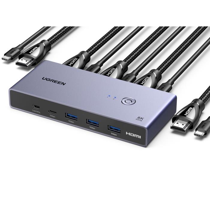  KVM Switch 2 θέσεων UGREEN 25961