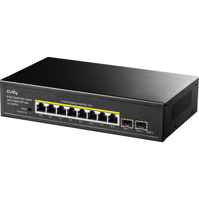 Switch 10 Θέσεων PoE Cudy GS1010PS2 Gigabit