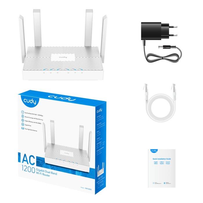 Access Point Cudy WR1300E AC1200 Gigabit Dual-Band