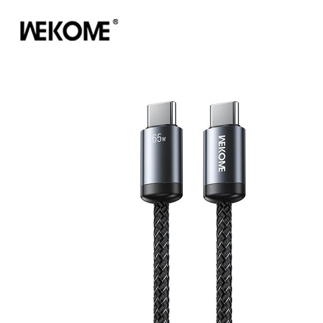 Καλώδιο Φόρτισης WK WDC-35 USB-C σε USB-C PD 65W 1m Μαύρο