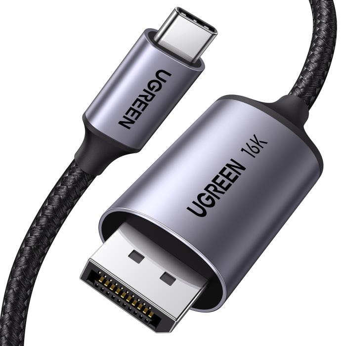 Καλώδιο USB-C to DP M/M 16K/30Hz UGREEN CM707 25863 1m