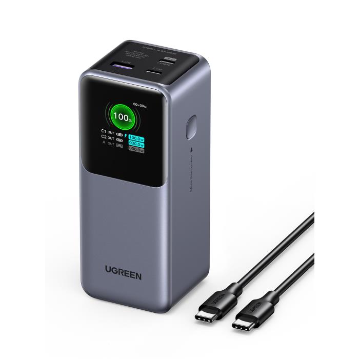 Power Bank 20000mAh PD 130W UGREEN  PB721 35524B 3 θέσεων