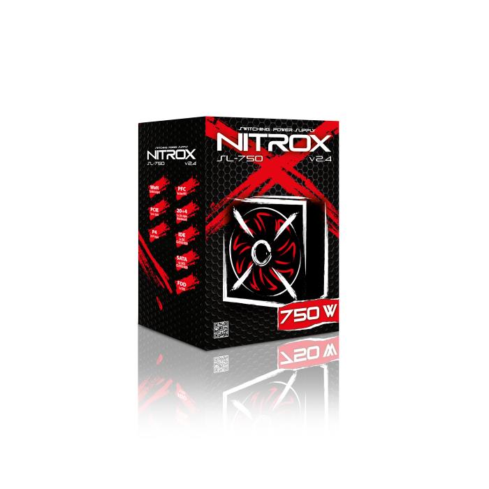 Τροφοδοτικό Υπολογιστή ATX Nitrox SL-750W v 2.4