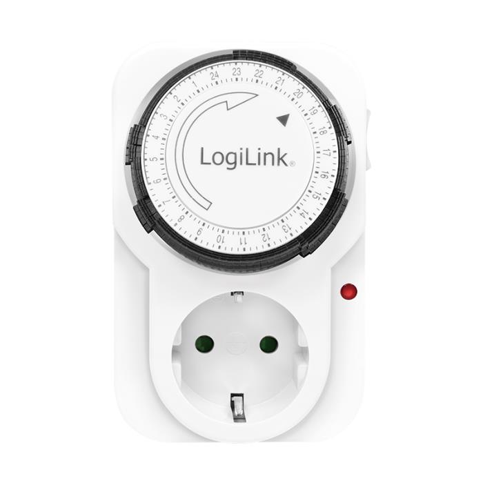 Πρίζα LogiLink ET0001, με Μηχανικό Χρονοδιακόπτη