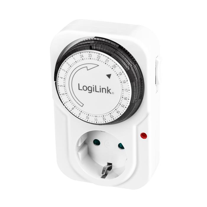 Πρίζα LogiLink ET0001, με Μηχανικό Χρονοδιακόπτη