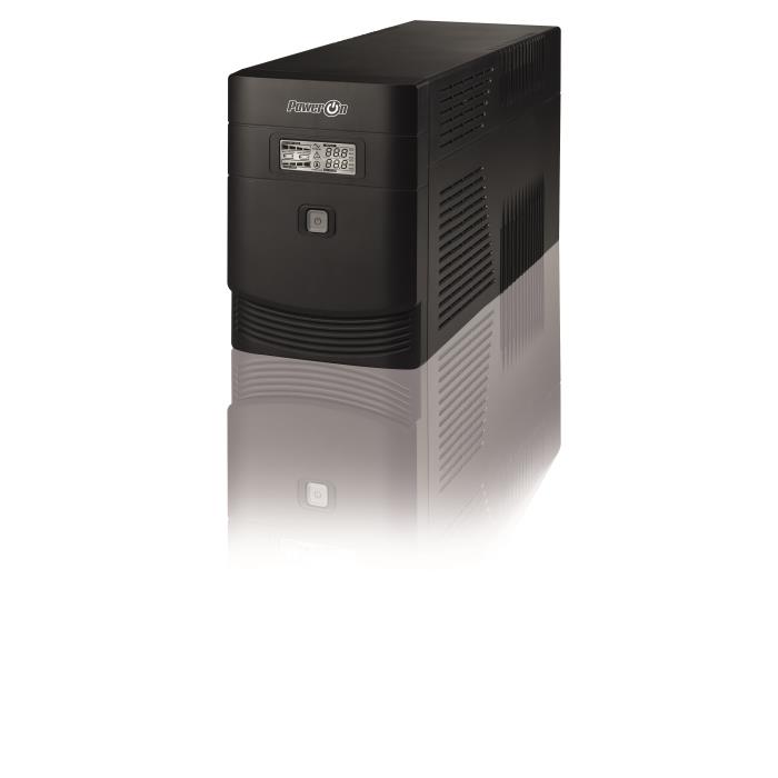 UPS Power On VLD-2000 Line Interactive 2000VA, με οθόνη