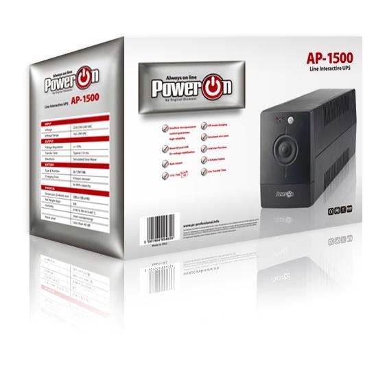 UPS Power On AP-1500 Line Interactive 1500VA