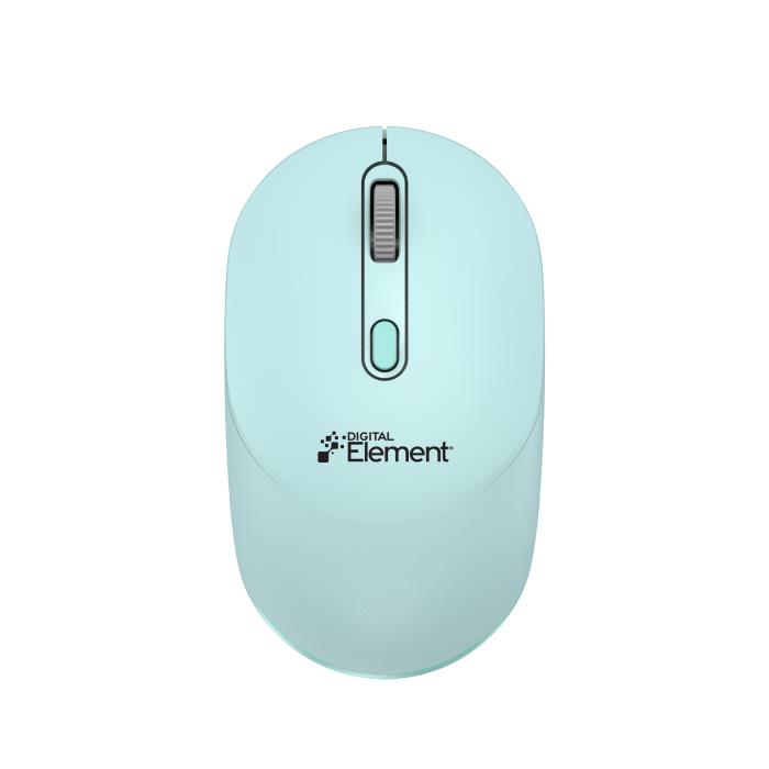 Ασύρματο Ποντίκι 2.4 GHz/BT Element MS-195G Ανοιχτό Μπλέ