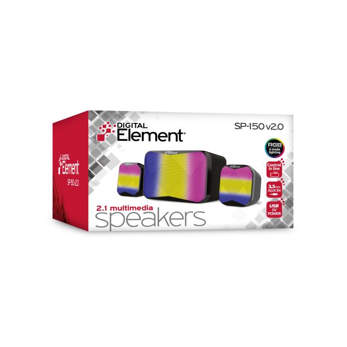 Ηχείο RGB BT Εlement SP-150