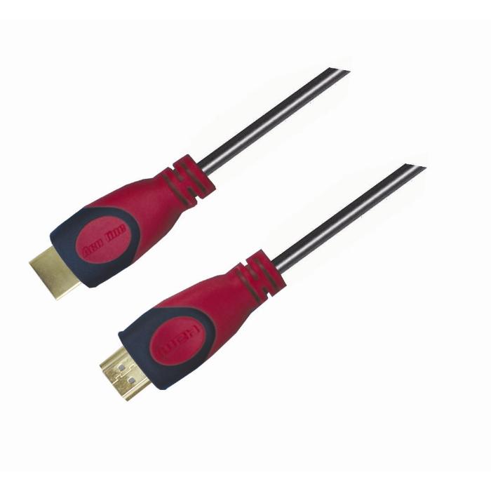 Καλώδιο HDMI M/M 4K/30Hz Aculine HDMI-001 1m Μαύρο