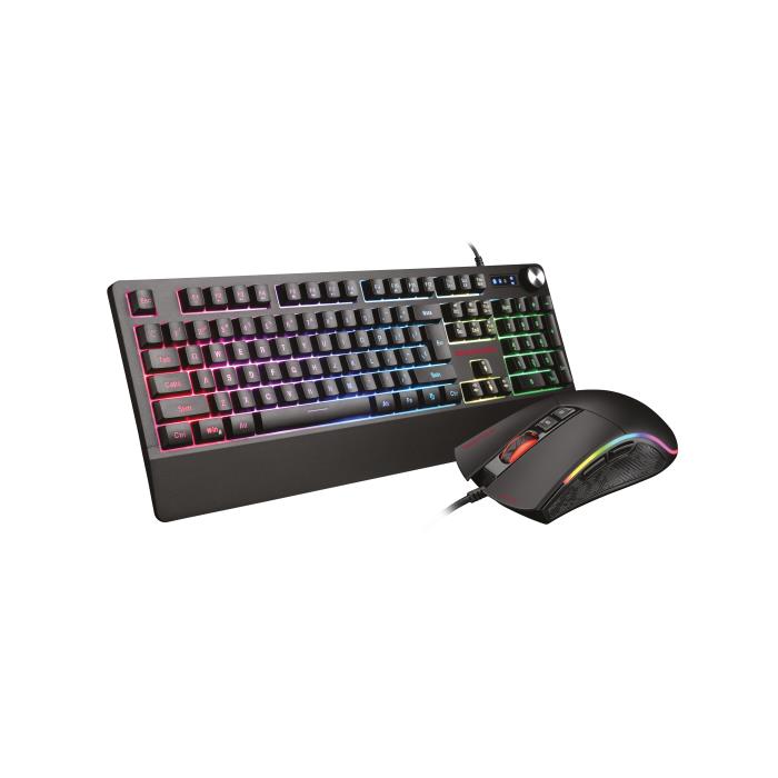 Ενσύρματο Πληκτρολόγιο & Ποντίκι Gaming RGB Zeroground KB-2000GUMS AZAI v2.0