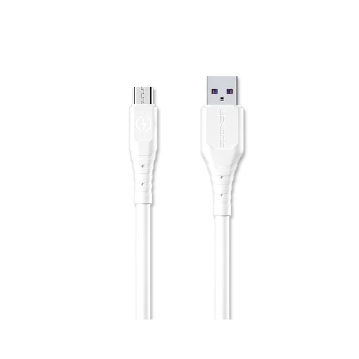Καλώδιο Φόρτισης WK WDC-152 USB σε Micro USB 2m Λευκό