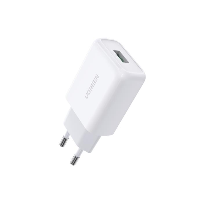 Φορτιστής Σπιτιού 18W UGREEN CD122 10133 1 Θέσης Λευκό