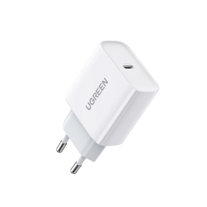 Φορτιστής Σπιτιού PD 20W UGREEN CD137 60450 1 Θέσης Λευκό