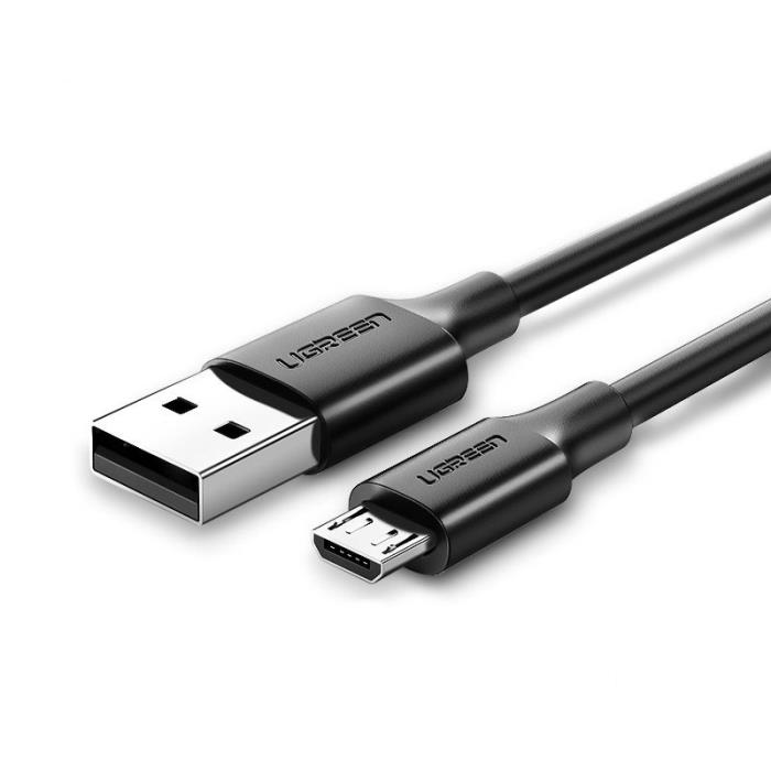 Καλώδιο Φόρτισης UGREEN US289 60138 USB σε Micro Usb 2m Μαύρο