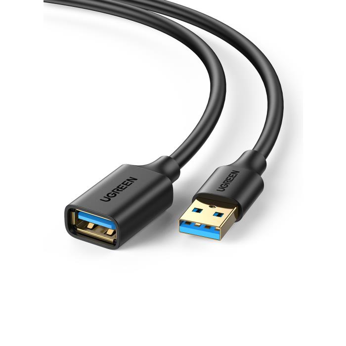 Καλώδιο USB 3.0 Μ/F UGREEN US129 30127 3m Μαύρο