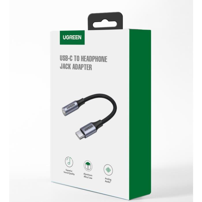 Αντάπτορας USB-C σε 3.5mm M/F UGREEN AV142 30632