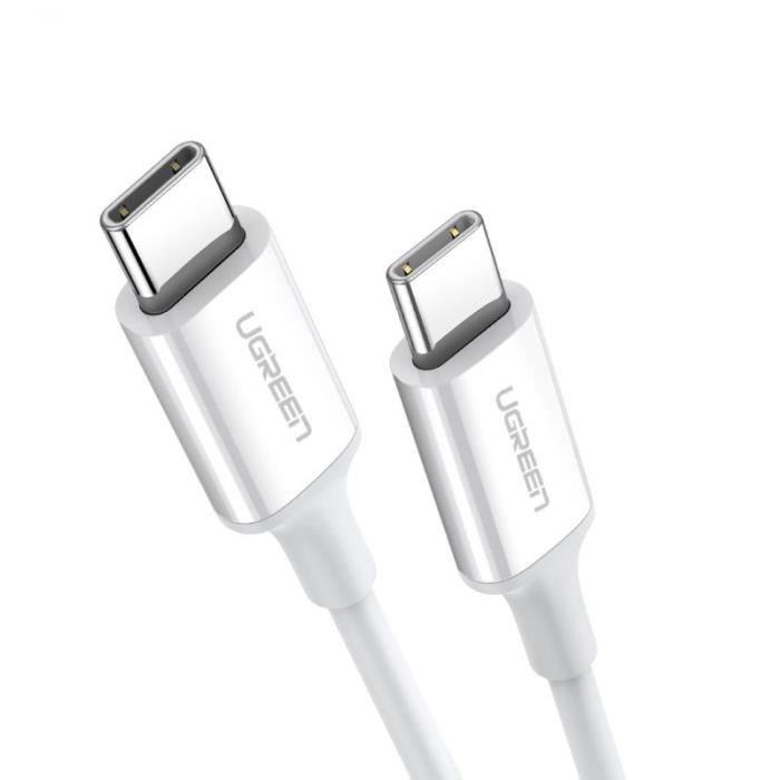 Καλώδιο Φόρτισης UGREEN US264 60520 USB-C σε USB-C PD 60W 2m Λευκό
