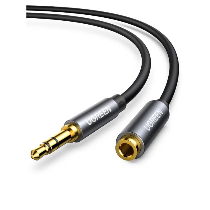 Καλώδιο Ήχου 3.5mm M/F UGREEN AV118 10538 5m Μαύρο