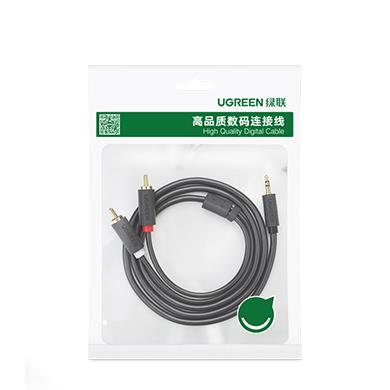 Καλώδιο Ήχου 3.5mm σε 2xRCA M/M UGREEN AV116 10591 5m Μαύρο