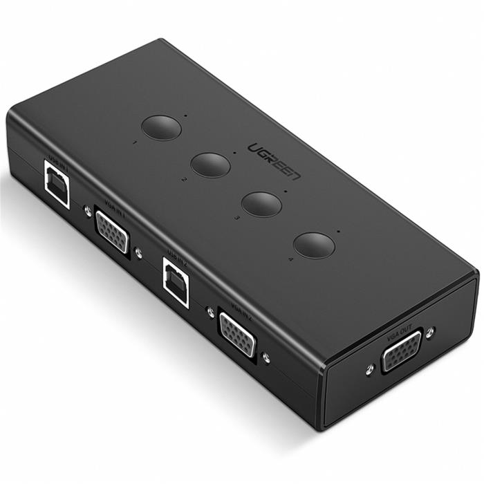  KVM Switch 4 θέσεων USB/VGA UGREEN CM154 50280