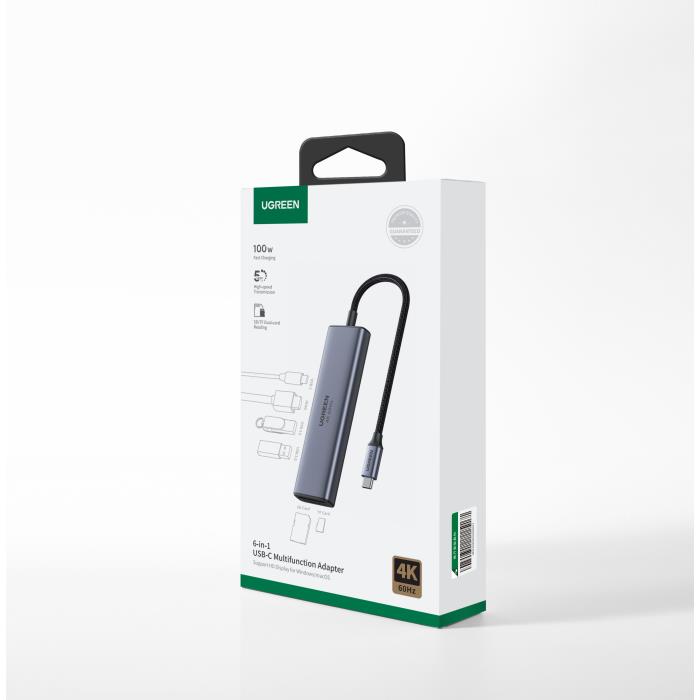 USB-C Docking Station 6 σε 1 UGREEN CM511 60384