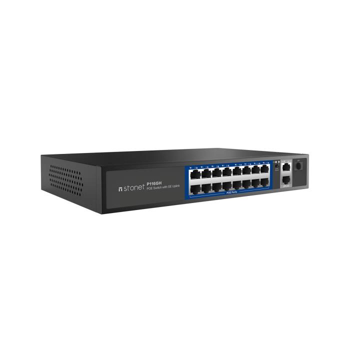 Switch 10 Θέσεων PoE Stonet P116GH 10/1000Mbps
