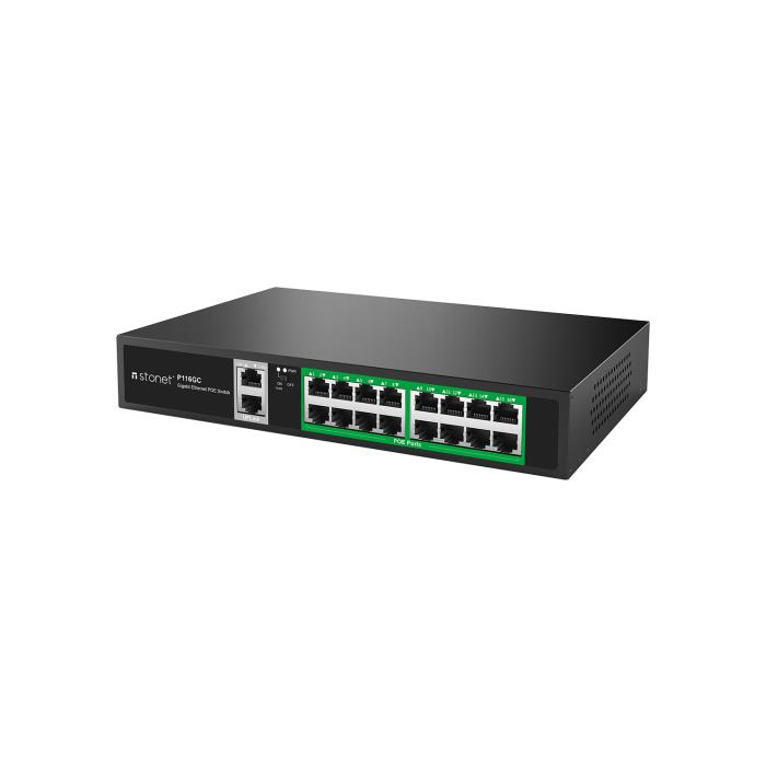 Switch 16 Θέσεων PoE Stonet P116GC Gigabit