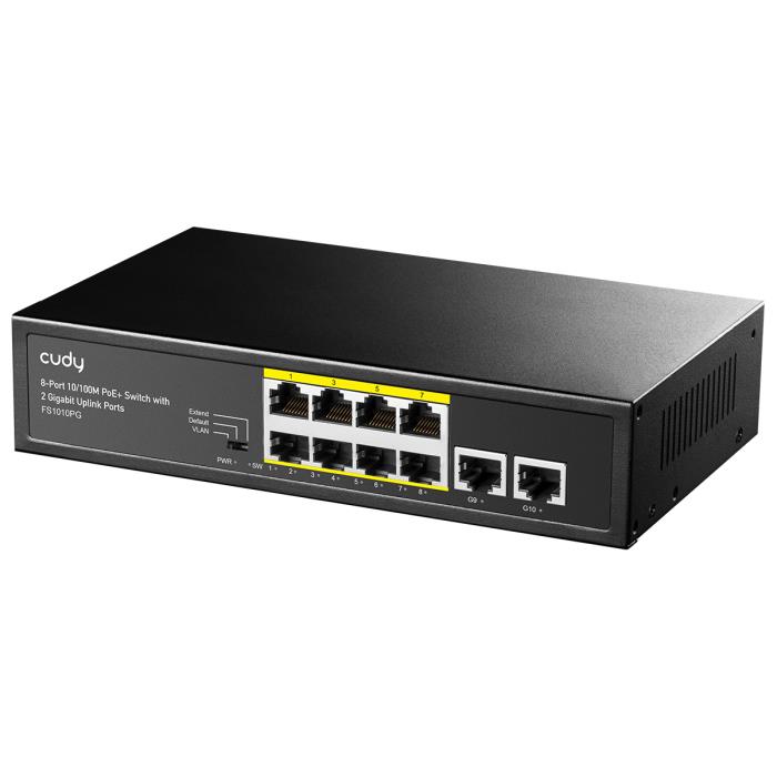 Switch 10 Θέσεων PoE Cudy FS1010PG 10/100 Μbps