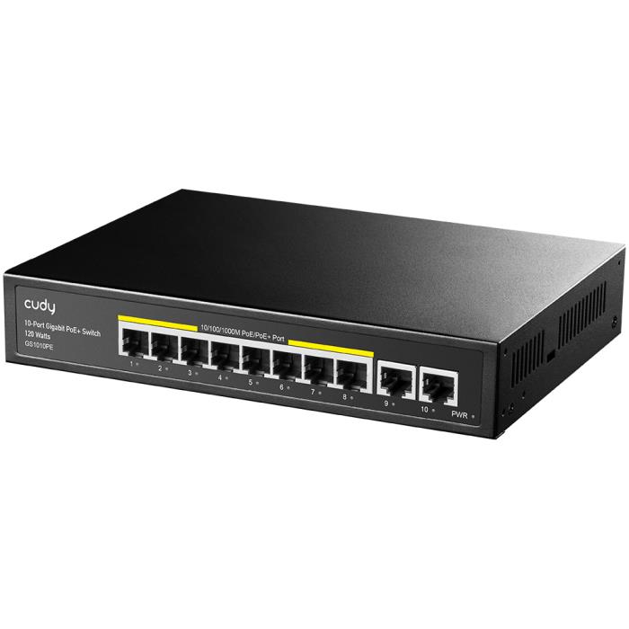 Switch 10 Θέσεων PoE Cudy GS1010PE Gigabit