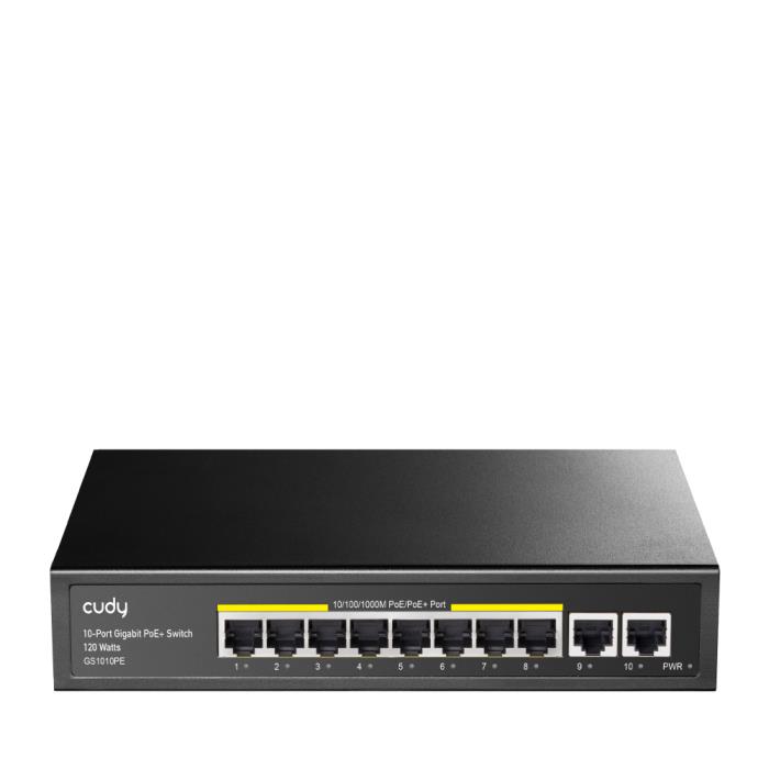 Switch 10 Θέσεων PoE Cudy GS1010PE Gigabit