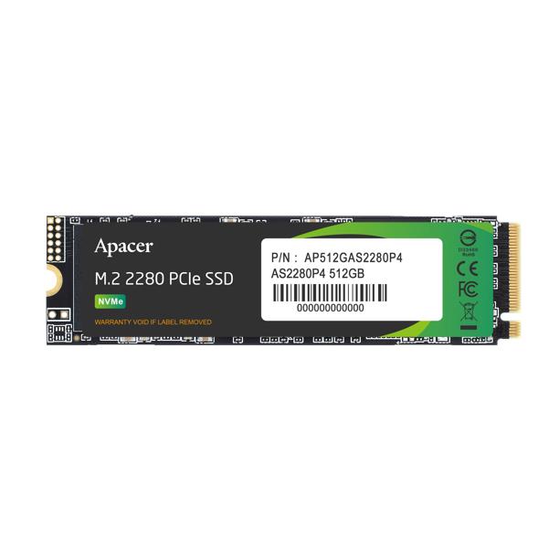 Δίσκος SSD Apacer AS2280P4 512GB M.2 NVMe Gen3