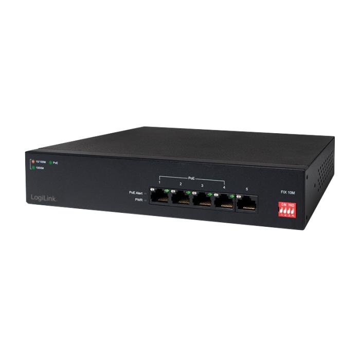 Switch 5 Θέσεων PoE Logilink NS0099 Gigabit