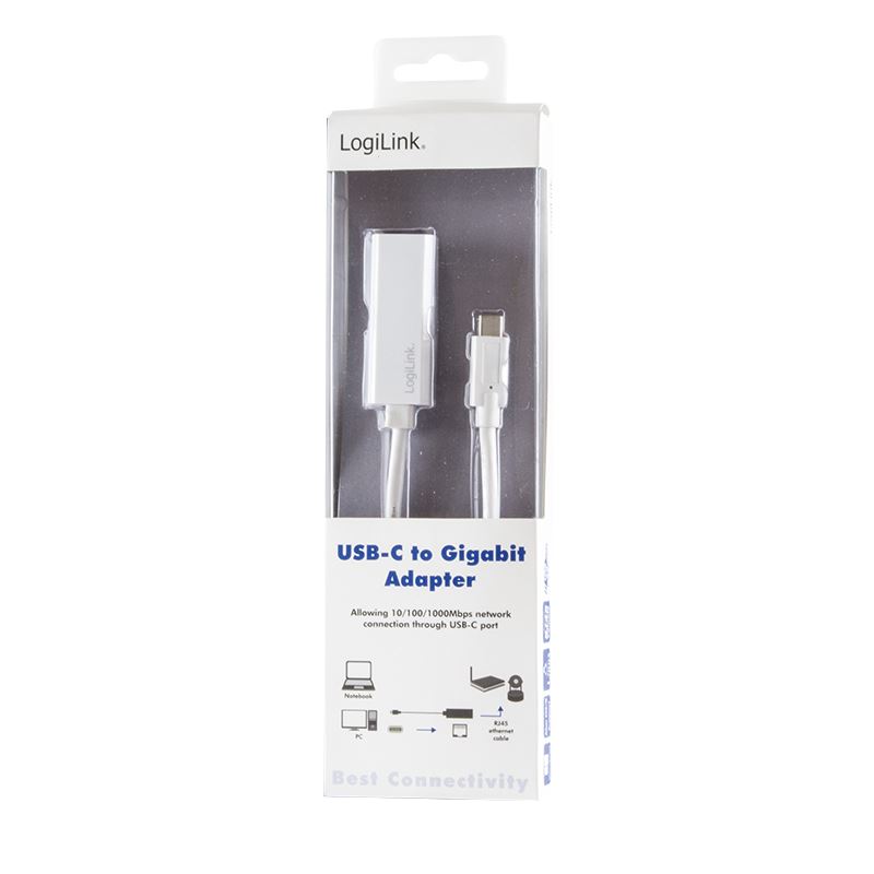 Μετατροπέας USB-C σε Gigabit Ethernet Logilink UA0238
