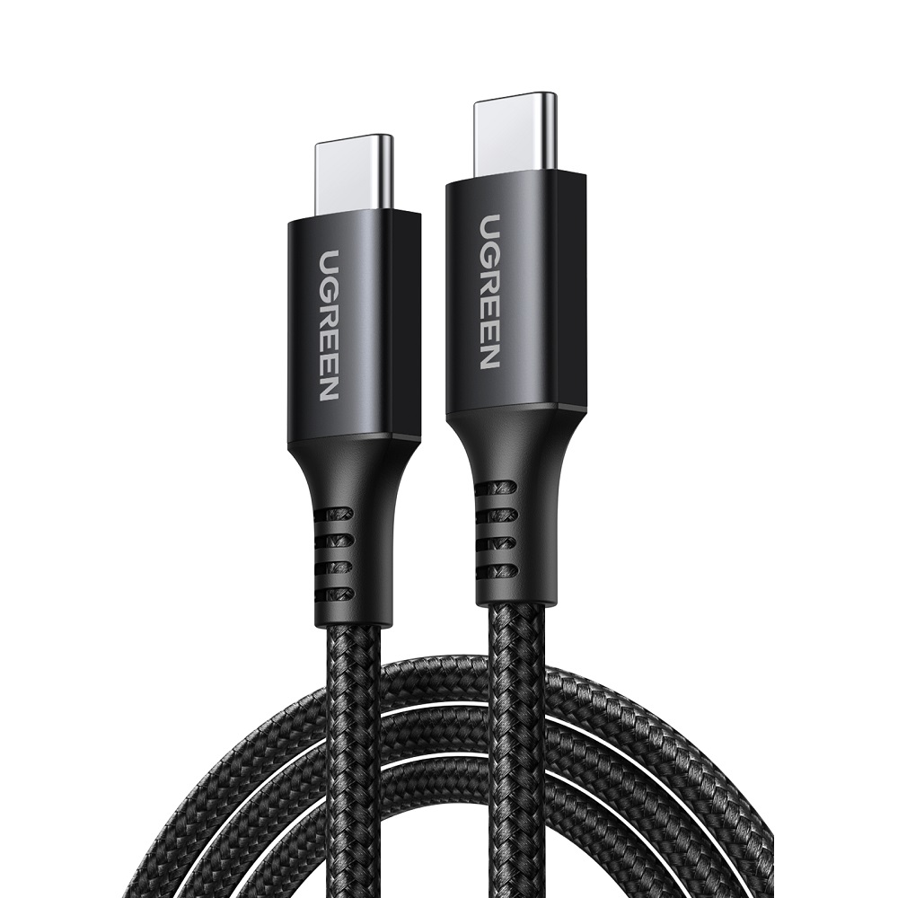 Καλώδιο Φόρτισης UGREEN US567 15374 USB-C σε USB-C PD 60W 2m Μαύρο Γκρί