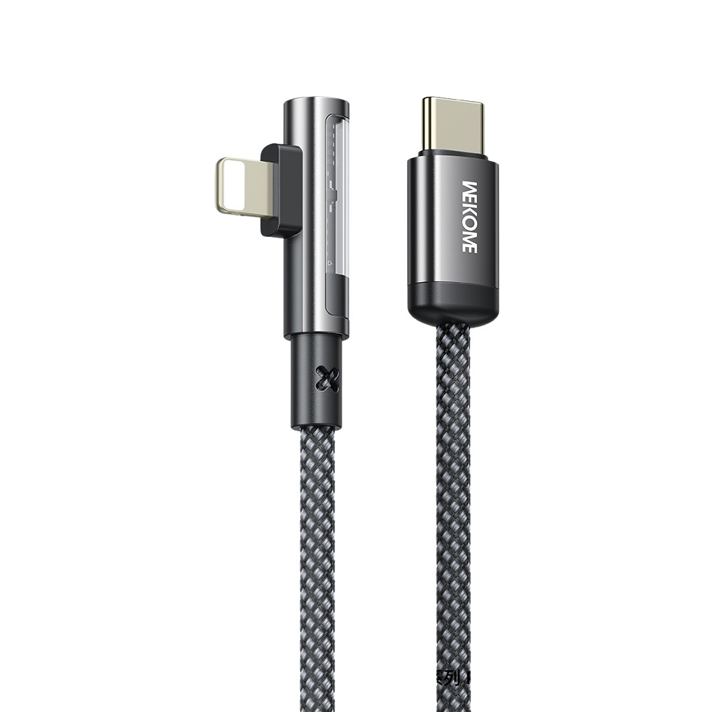 Καλώδιο Φόρτισης WK WDC-42 USB-C σε Lightning PD 35W 1m Γκρι