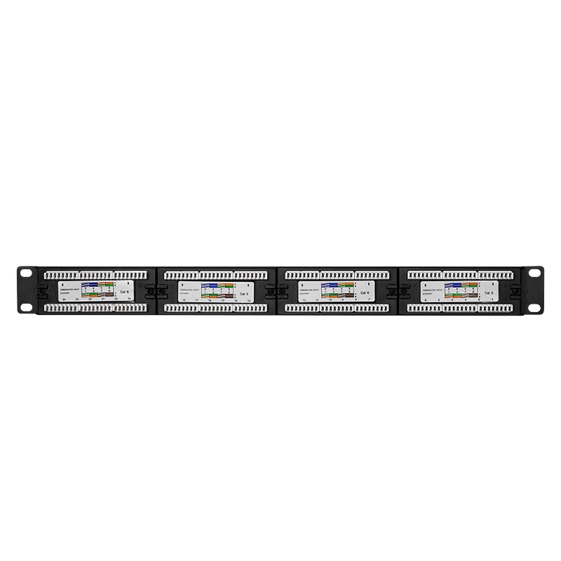Patch Panel CAT6 24 Θέσεων 1U Logilink NP0004 EconLine