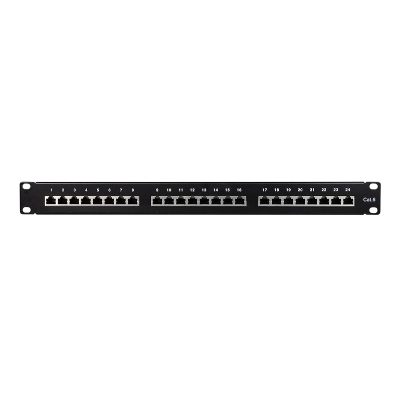Patch Panel CAT6 24 Θέσεων 1U Logilink NP0055 STP