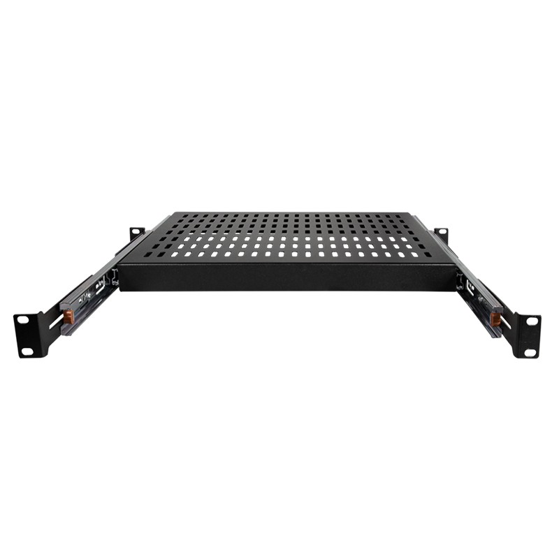 Συρόμενο Ράφι 1U Logilink SF1S45B για Επιδαπέδια Καμπίνα Βάθους 600mm
