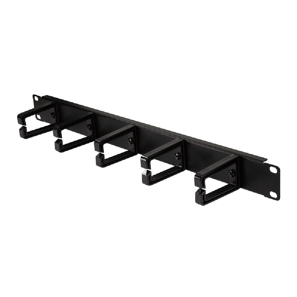 Οδηγός Καλωδίων 1U Logilink OR104B με Κρίκους