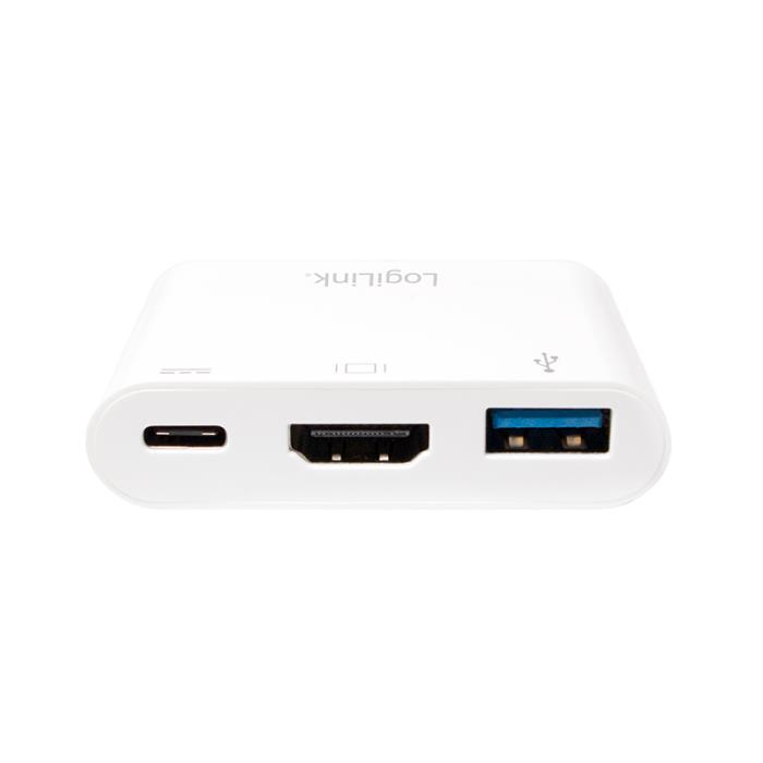 Μετατροπέας USB-C σε HDMI/Type-C/USB Logilink UA0258