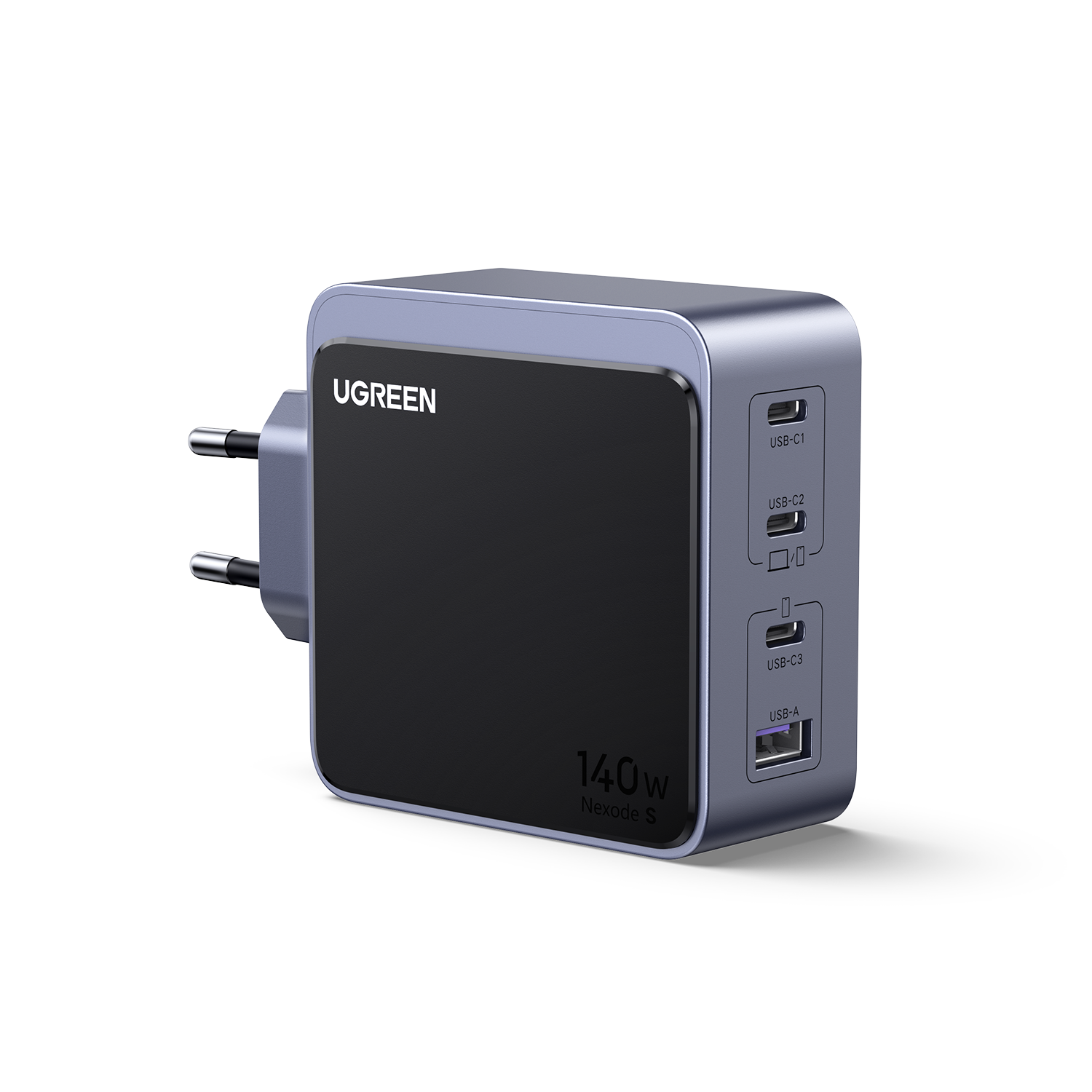 Φορτιστής Σπιτιού GaN PD 140W UGREEN X570 45575 4 Θέσεων Γκρί